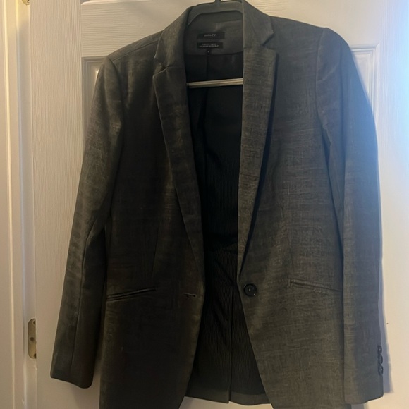 RW & CO BLAZER SIZE 4 GREY - Picture 1 of 5
